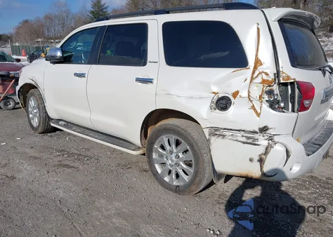 2014 Toyota Sequoia Platinum 5.7L V8 из США, поврежденный, VIN 5TDDW5G10ES106173